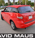 toyota matrix 2004 red hatchback xr gasoline 4 cylinders front wheel drive automatic 32771