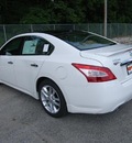 nissan maxima 2011 white sedan gasoline 6 cylinders front wheel drive not specified 46219