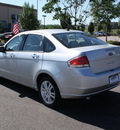 ford focus 2011 silver sedan sel gasoline 4 cylinders front wheel drive automatic 80126