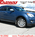 chevrolet equinox 2011 blue ltz awd gasoline 4 cylinders all whee drive automatic 45840