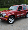 jeep liberty 2006 red suv limited gasoline 6 cylinders 4 wheel drive 4 speed automatic 44024