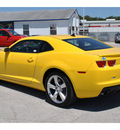chevrolet camaro 2010 yellow coupe ss gasoline 8 cylinders rear wheel drive automatic 77388