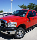 dodge ram pickup 2500 2009 red slt diesel 6 cylinders 4 wheel drive automatic 76205