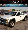 chevrolet colorado 2008 white 4x4 gasoline 4 cylinders 4 wheel drive automatic with overdrive 60546