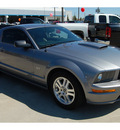 ford mustang 2007 gray coupe gt deluxe gasoline 8 cylinders rear wheel drive automatic 77090