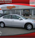 nissan altima 2009 silver sedan gasoline 4 cylinders front wheel drive automatic 46219