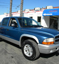 dodge dakota 2003 blue pickup truck slt gasoline 8 cylinders rear wheel drive automatic 92882