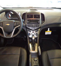 chevrolet sonic 2012 black sedan ltz gasoline 4 cylinders front wheel drive automatic 60007