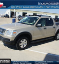 ford explorer sport trac 2007 silver suv xlt gasoline 8 cylinders rear wheel drive automatic with overdrive 76108