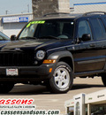 jeep liberty 2006 black suv sport gasoline 6 cylinders 4 wheel drive automatic 62034