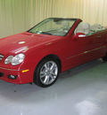 mercedes benz clk class 2009 red clk350 gasoline 6 cylinders rear wheel drive automatic 44883