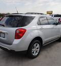 chevrolet equinox 2012 silver ice suv lt flex fuel 4 cylinders front wheel drive automatic 76087