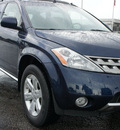 nissan murano 2007 dk  blue suv sl gasoline 6 cylinders front wheel drive automatic 33021
