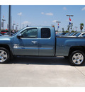 chevrolet silverado 1500 2011 blue pickup truck lt flex fuel 8 cylinders 2 wheel drive automatic 77090