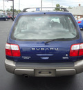 subaru forester 2002 dk  blue suv s gasoline 4 cylinders all whee drive automatic 45324