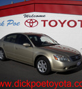 nissan altima 2003 gold sedan gasoline 4 cylinders dohc front wheel drive automatic 79925