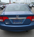 honda civic 2010 blue sedan lx gasoline 4 cylinders front wheel drive automatic 46219