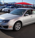 ford fusion 2010 silver sedan se gasoline 4 cylinders front wheel drive automatic 79925