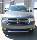 dodge durango 2012 dk  gray suv crew gasoline 6 cylinders all whee drive automatic 80301