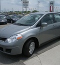 nissan versa 2010 dk  gray hatchback 1 8 s gasoline 4 cylinders front wheel drive automatic 46219