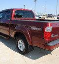 toyota tundra 2005 red limited gasoline 8 cylinders rear wheel drive automatic 75228