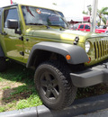 jeep wrangler 2008 green suv x gasoline 6 cylinders 4 wheel drive automatic 33157