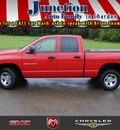 dodge ram pickup 1500 2005 red slt 8 cylinders 4 wheel drive automatic 44024