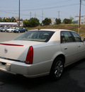 cadillac dts 2007 white sedan gasoline 8 cylinders front wheel drive automatic 27215