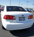 kia optima 2008 white sedan lx gasoline 4 cylinders front wheel drive automatic 98371