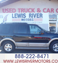 ford expedition 2006 black suv eddie bauer gasoline 8 cylinders 4 wheel drive automatic 98674
