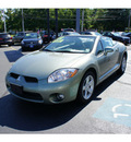 mitsubishi eclipse spyder 2008 optimist green gs gasoline 4 cylinders front wheel drive automatic 07701