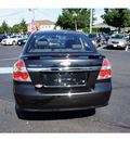 chevrolet aveo 2009 black granite sedan lt gasoline 4 cylinders front wheel drive automatic 07701