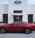 ford mustang 2012 red coupe v6 premium gasoline 6 cylinders rear wheel drive 6 speed manual 32401