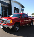 gmc sierra 1500 2011 fire red pickup truck sl flex fuel 8 cylinders 2 wheel drive automatic 76087