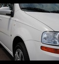 chevrolet aveo 2008 white hatchback aveo5 ls gasoline 4 cylinders front wheel drive 75570