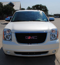 gmc yukon 2008 white suv slt flex fuel 8 cylinders 2 wheel drive automatic 76087