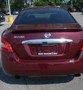 nissan maxima 2009 dk  red sedan gasoline 6 cylinders front wheel drive automatic 46219