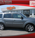 honda pilot 2009 gray suv ex gasoline 6 cylinders all whee drive automatic 46219