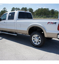 ford f 350 super duty 2012 white lariat biodiesel 8 cylinders 4 wheel drive shiftable automatic 77388