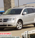 dodge journey 2010 silver suv sxt gasoline 6 cylinders front wheel drive automatic 62034