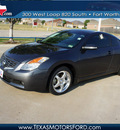 nissan altima 2008 dk  gray coupe 3 5 se gasoline 6 cylinders front wheel drive 6 speed manual 76108