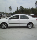 toyota corolla 2006 white sedan ce gasoline 4 cylinders front wheel drive automatic 75503