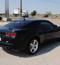 chevrolet camaro 2010 black coupe gasoline 6 cylinders rear wheel drive automatic 76087