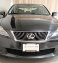 lexus is 250 2009 dk  gray sedan awd gasoline 6 cylinders all whee drive 6 speed automatic 55391