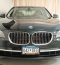 bmw 7 series 2010 green sedan 750lxi 8 cylinders all whee drive shiftable automatic 55391