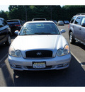 hyundai sonata 2004 silver sedan gls gasoline 6 cylinders front wheel drive automatic with overdrive 08902