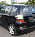 honda fit 2009 black hatchback gasoline 4 cylinders front wheel drive automatic 07702