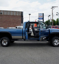dodge ram pickup 2500 2002 blue slt 4x4 diesel 6 cylinders 4 wheel drive automatic with overdrive 98371