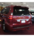 lexus gx 470 2008 red suv navigation gasoline 8 cylinders 4 wheel drive automatic 07755
