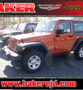 jeep wrangler 2011 orange suv sport gasoline 6 cylinders 4 wheel drive automatic with overdrive 08844